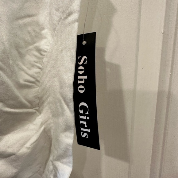 Bodysuit-nylon/spandex  (White Left) - Picture 5 of 6